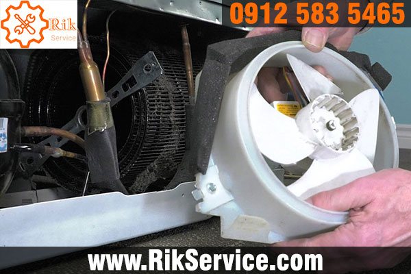 علت کار نکردن فن یخچال