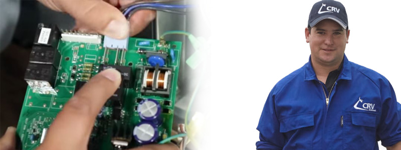 آموزش تعویض برد یخچال جنرال الکتریک